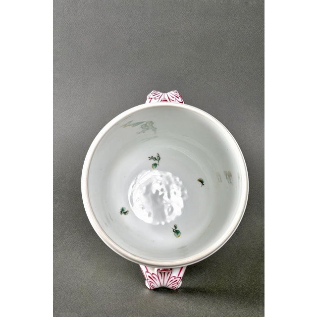 Ceramic Italian Signed Hand-Painted Cachepot from Richard Ginori, 1930s For Sale - Image 7 of 11