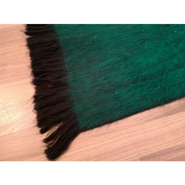 Emerald Green Alpaca Throw From Ecuador Chairish