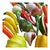Late 20th Century Vintage Realistic Hand Crafted Paper Mache Fruit & Vegetables (Set of 22) For Sale - Image 5 of 6