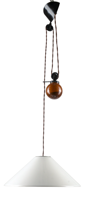 Postmodern Ceiling Light by Enzo Mari & Giancarlo Fassina for Artemide, 1970s