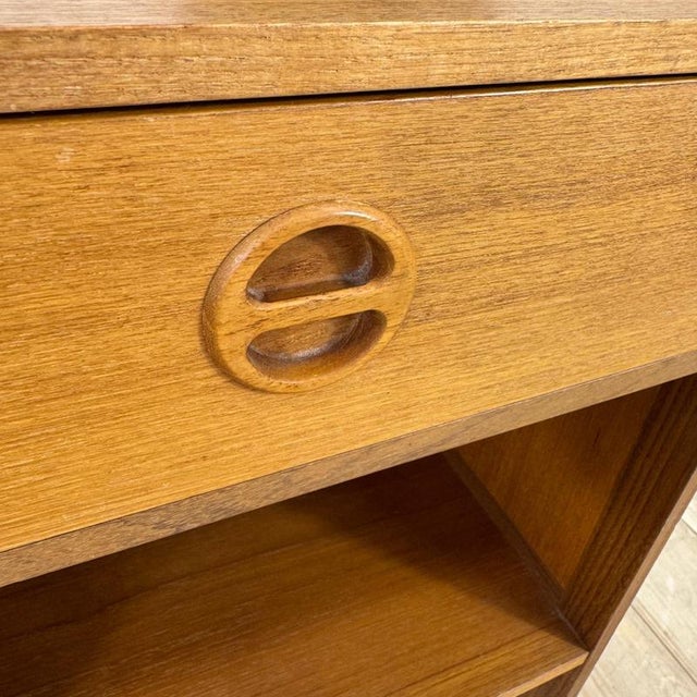 Night Bedside Table by Arne Wahl Iversen for Möbel-Ikea, 1960 For Sale - Image 3 of 10
