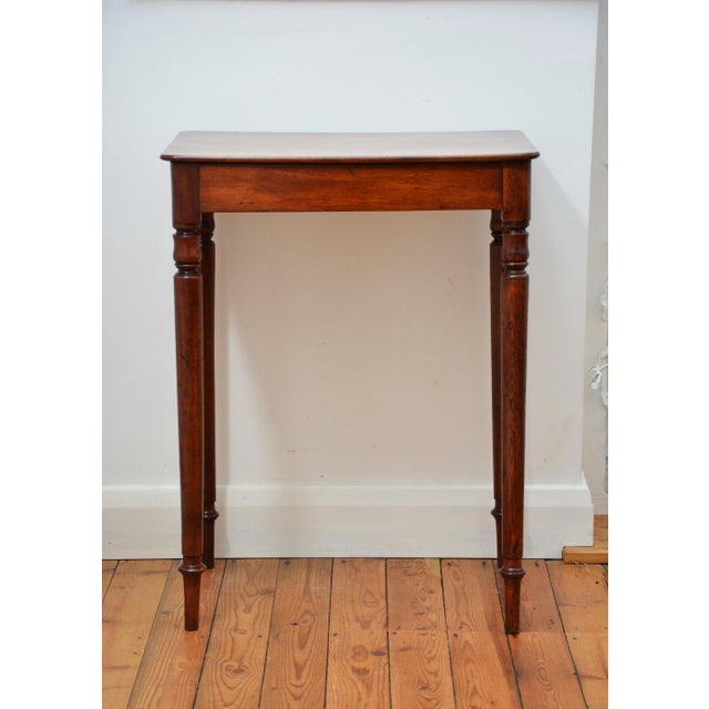 William IV English Mahogany Side Table, 1840 For Sale - Image 4 of 18