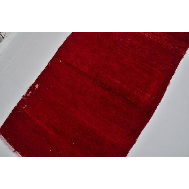 1960s Vintage Anatolian Angora Wool Rug For Sale - Image 5 of 10