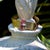 1940s Retro 14k Gold Ruby and Diamond Buckle Bracelet With Brick Link For Sale - Image 12 of 13