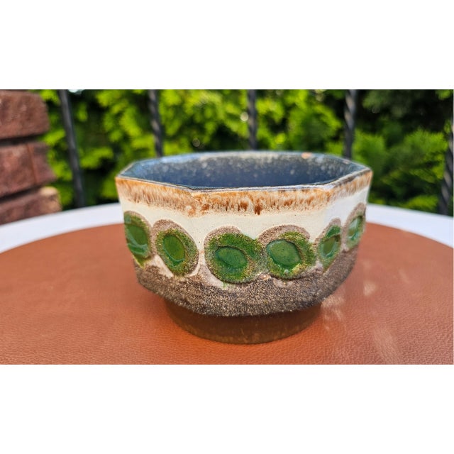 Ceramic Plant Pot Cover from Strehla Keramik, 1960s For Sale - Image 6 of 6