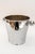 Nickel-plated champagne bucket italy around 1920s Hand polished