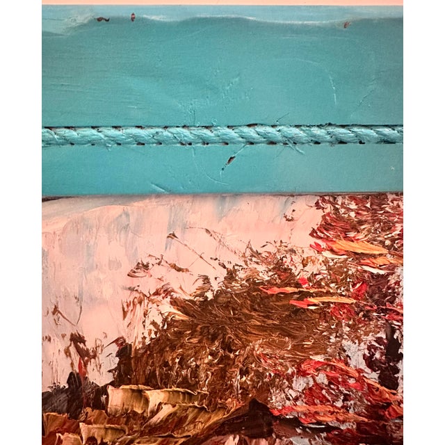 1990s Vintage Waterside Landscape Painting For Sale - Image 5 of 11