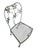 1920's Silver Floral Backs, Set of 3 For Sale - Image 13 of 15