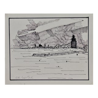 William De Garthe, Peggy's Cove, Nova Scotia Scenery, Circa 1950 For Sale