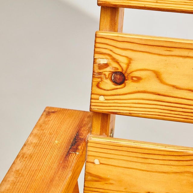 Mid-Century Rationalist Wooden Armchairs, France, 1960s, Set of 2 For Sale - Image 12 of 18