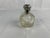 Silver Unusual British Sterling Silver & Cut Glass Repousse Perfume Bottle For Sale - Image 8 of 8