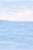 Minimalist Sailboat Seascape Wall Art, Coastal Ocean Landscape Print, Blue Water Nautical Art, 24″ × 36″ For Sale