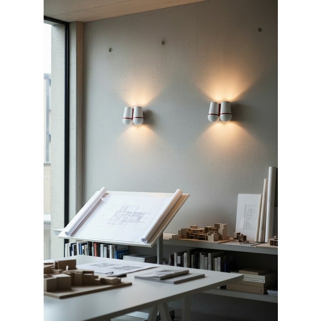 Acrylic Glass Sconces by F. Fabbian, 1970s, Set of 2 For Sale - Image 11 of 14