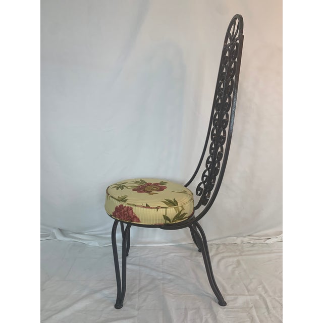 High back scroll dining chairs clearance