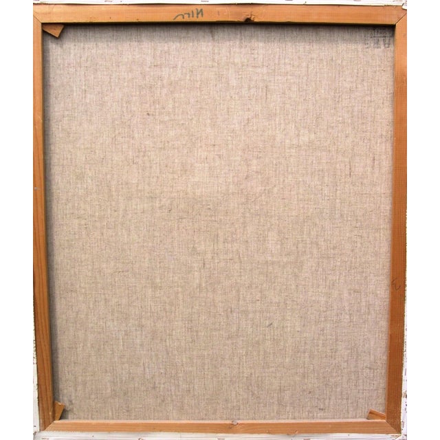 Hermann Dieste, Flowers, 1960s, Oil Painting on Canvas For Sale - Image 9 of 10
