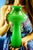 Vintage Green Glass Vase by Jerzy Sluczan-Orkusz for Tarnowiec Glassworks, 1980s For Sale - Image 13 of 18