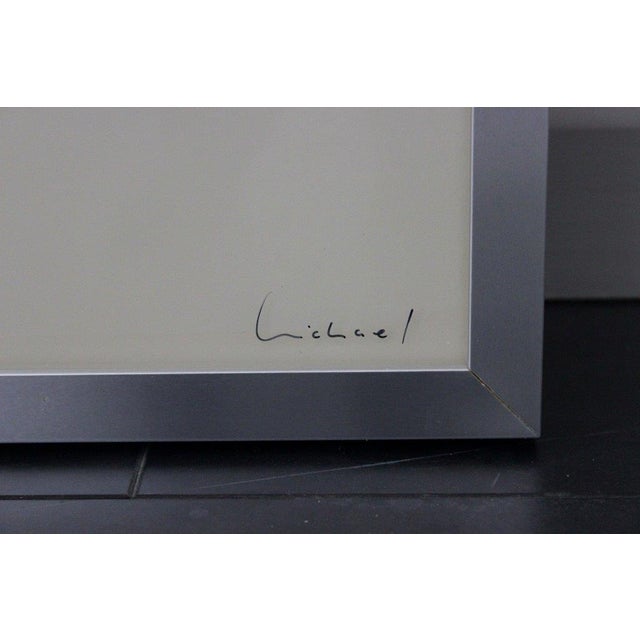 2000 - 2009 Michele Astolfi, Green Butterfly, 2000s, Mixed Media, Framed For Sale - Image 5 of 6