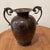 Vintage Roman Style Amphora Vase/Urn With Jaguar Ornate Handles Weathered Patina For Sale - Image 12 of 12