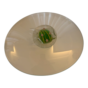 1960s Clever Fish Dish on Pedestal