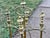 Gothic Victorian 19th Century Fireplace Tools, Complete Set of 5 For Sale - Image 4 of 13