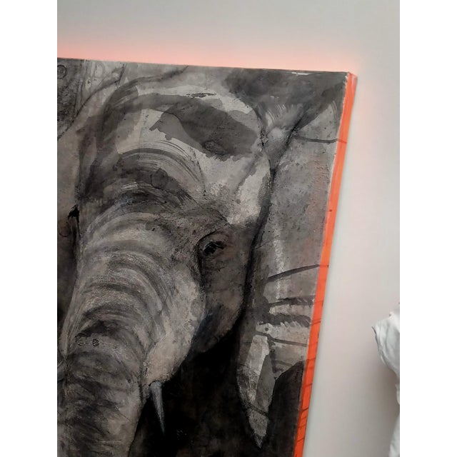 A painting as impactful as its subject. Elephants hold a very special place in the human heart; we recognise their complex...