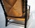Black Nantucket Bobbin Lounge Chair Custom Upholstered in a Lee Jofa Fabric For Sale - Image 8 of 11