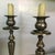Vintage Tall Silver plateCandle Holder Pair For Sale - Image 4 of 7
