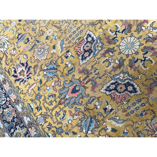 1950s Vintage Tabriz Large Rug, 1950s For Sale - Image 5 of 18