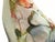 Impressionist Floral Linen Pillows - A Pair For Sale - Image 4 of 5