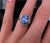 Late 20th Century Fine 3.98ct Gia Ceylon No Heat Sapphire & 0.50ct Diamond Platinum Ring Size 6 For Sale - Image 14 of 18