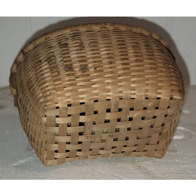 Wood Mid 20th Century Miniature Stone Fruit/Vegetables and Basket For Sale - Image 7 of 9