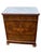 Antique Louis Philippe Chest of Drawers with White Marble Top, 1890s For Sale - Image 9 of 10