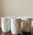 Enhance your morning coffee or tea ritual with this beautiful set of five (5) vintage porcelain mugs manufactured by the...