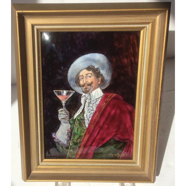 Antique French Limoges Enamel Painting Chairish