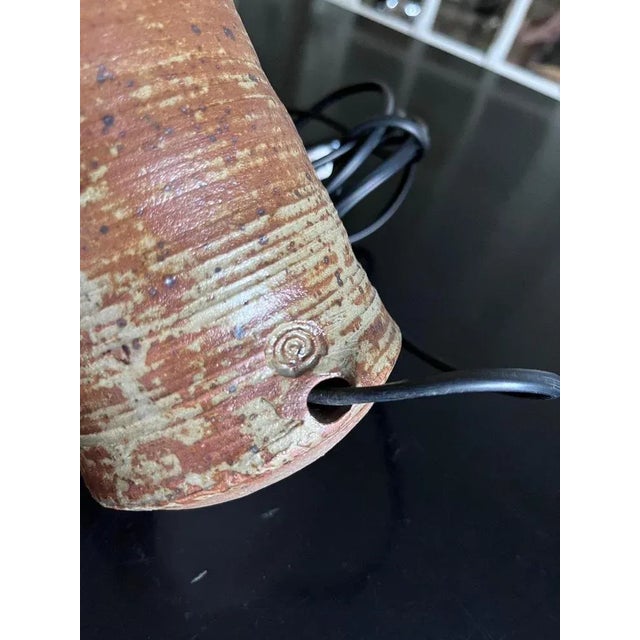 Brown Rose Decor Lamp For Sale - Image 8 of 9