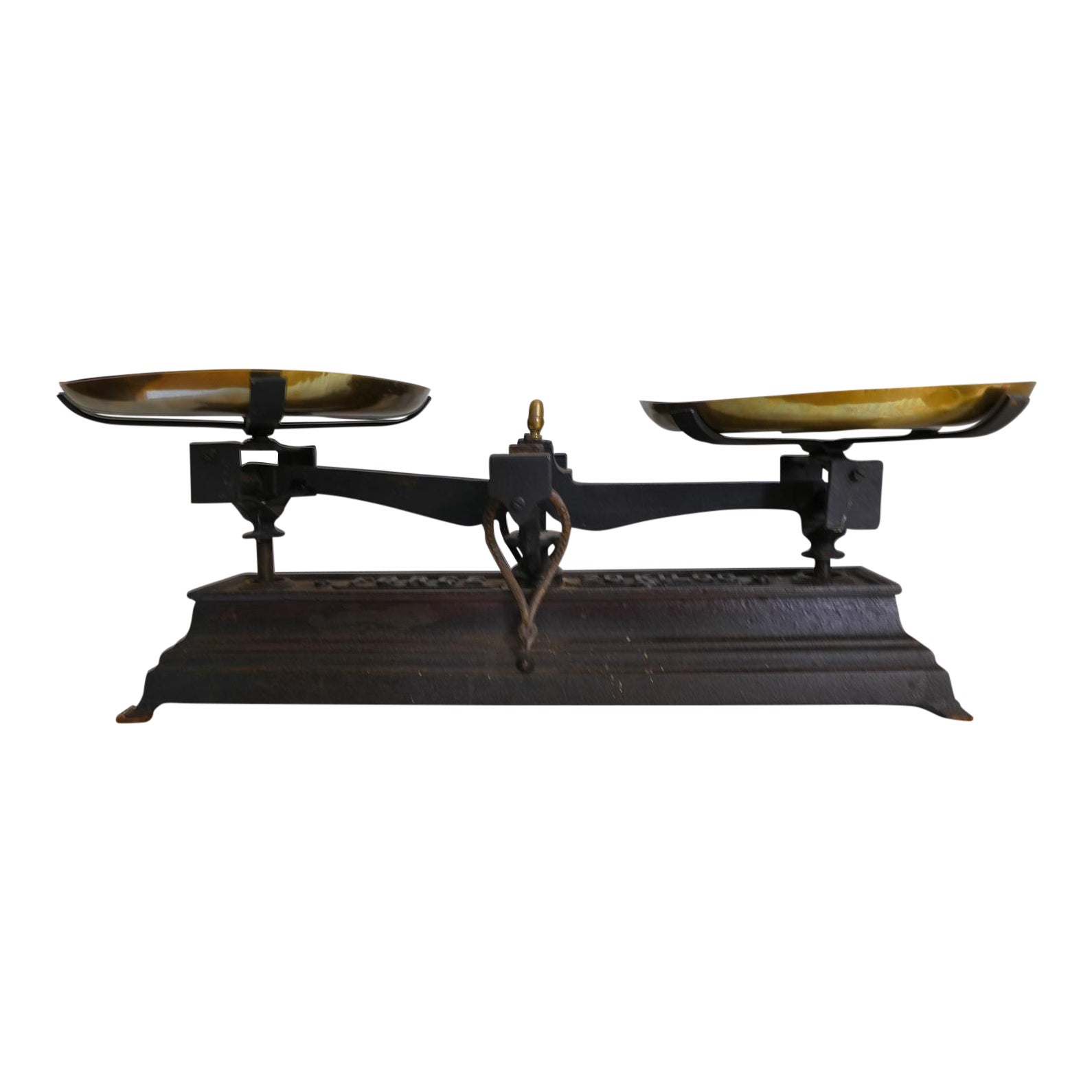 French Vintage Iron Scale Chairish