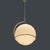 Pendant with Spherical Diffuser, 1970s For Sale - Image 10 of 13