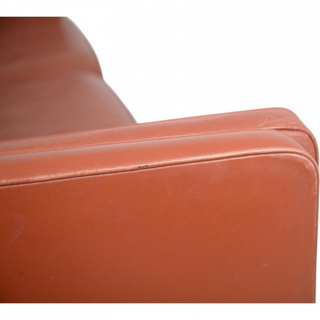 2333 Three-Seater Sofa in Cognac Leather by Børge Mogensen, 1990s For Sale - Image 13 of 18