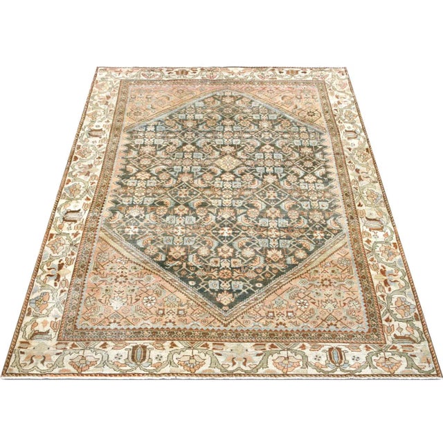 1940s 1940s Persian Melayer Rug For Sale - Image 5 of 7