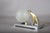 Art Deco Animal-Figure Table Lamp with Frosted Glass Globe, 1940s For Sale - Image 6 of 11