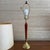 Mid-Century Modern Mid 20th Century Danish Modern Teak and Brass Table Lamp For Sale - Image 3 of 9