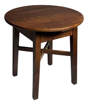English Side Table in Oak, 1900