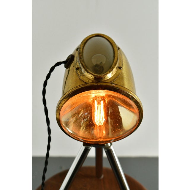 2020s 1920s SideRay Spotlight, Signed For Sale - Image 5 of 11