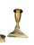 Hollywood Regency Pair Midcentury Vintage Polished Brass Georgian Style Candle Holders Candlesticks 4.5" For Sale - Image 3 of 7
