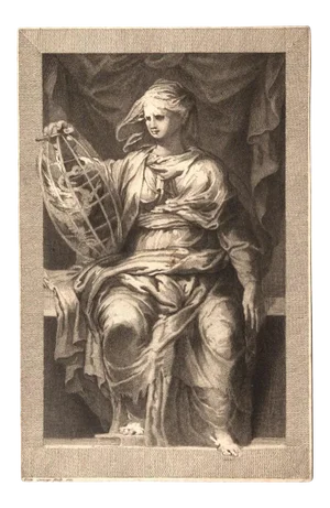 Domenico Cunego, Female Figure, Etching, 1777