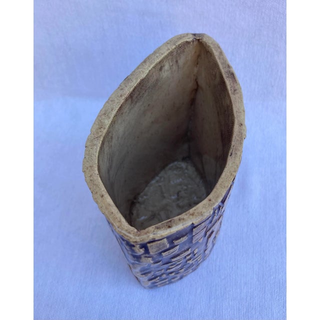 This unique vintage piece is ready for your next Ikebana creation! While unmarked there is a great presence when held....
