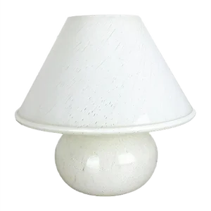 Glass Mushroom Table Lamp from Limburg, 1970s