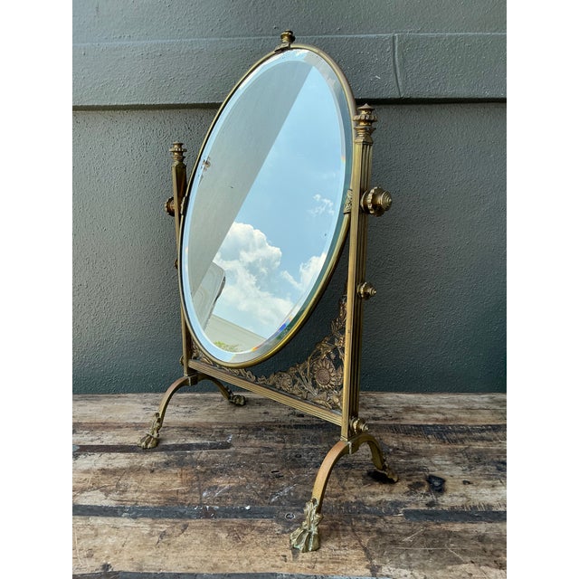 Victorian Vintage 19th Century Convent Reliquary Mirror For Sale - Image 3 of 13