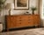Refined mid-century modern credenza from the Janus Collection by John Stuart, showcasing exceptional craftsmanship and a...