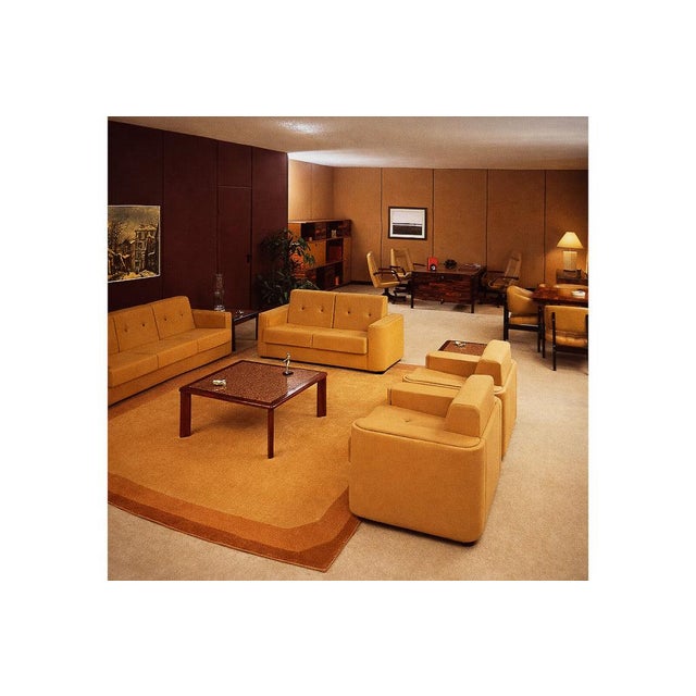 Pair of “Pullman” Armchairs in Dark Olive Velvet, Jorge Zalszupin for L’Atelier, Brazil, 1970s - Lot 146-566 For Sale - Image 16 of 16